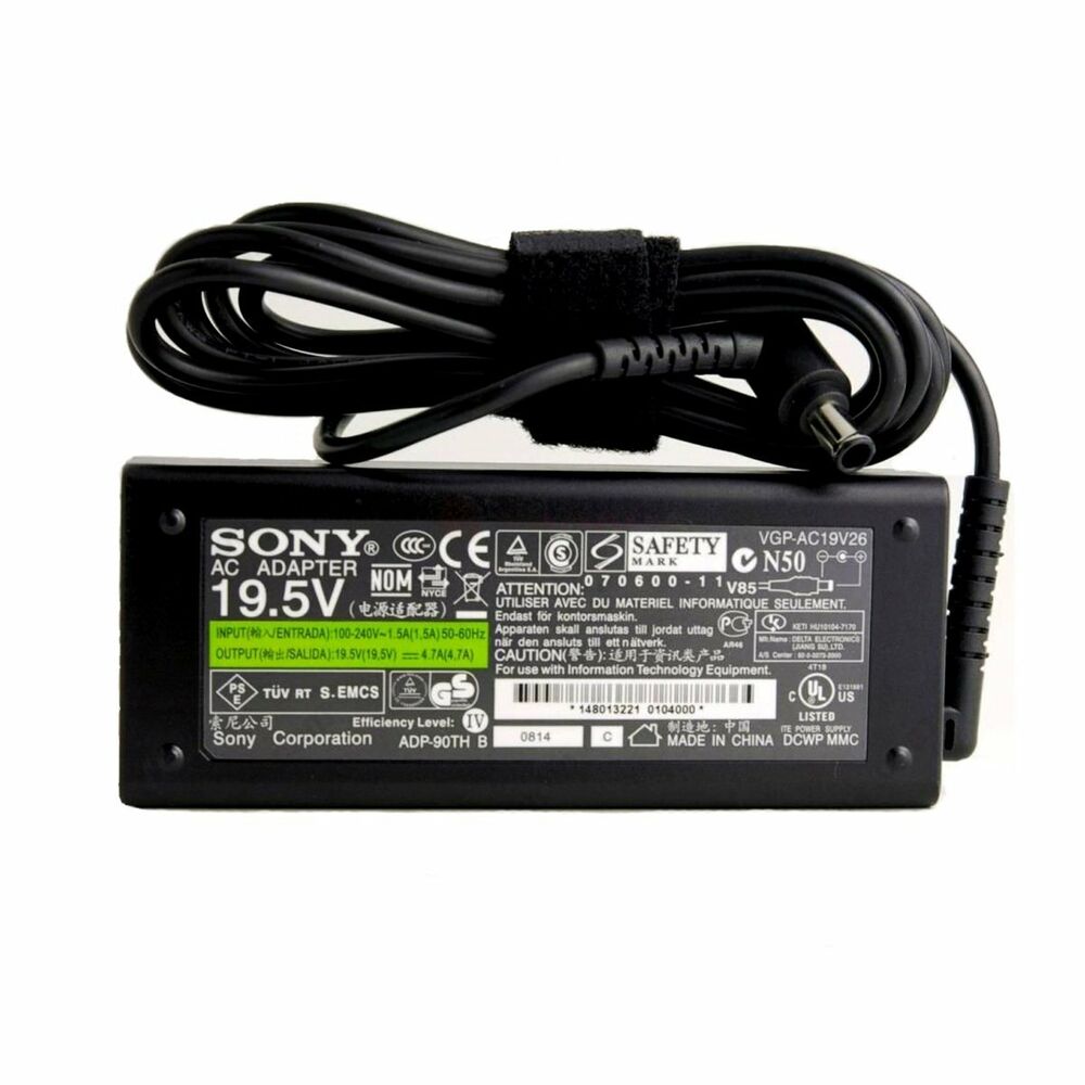 SONY VAIO Laptop Adaptor(VGP AC19V26 USED)