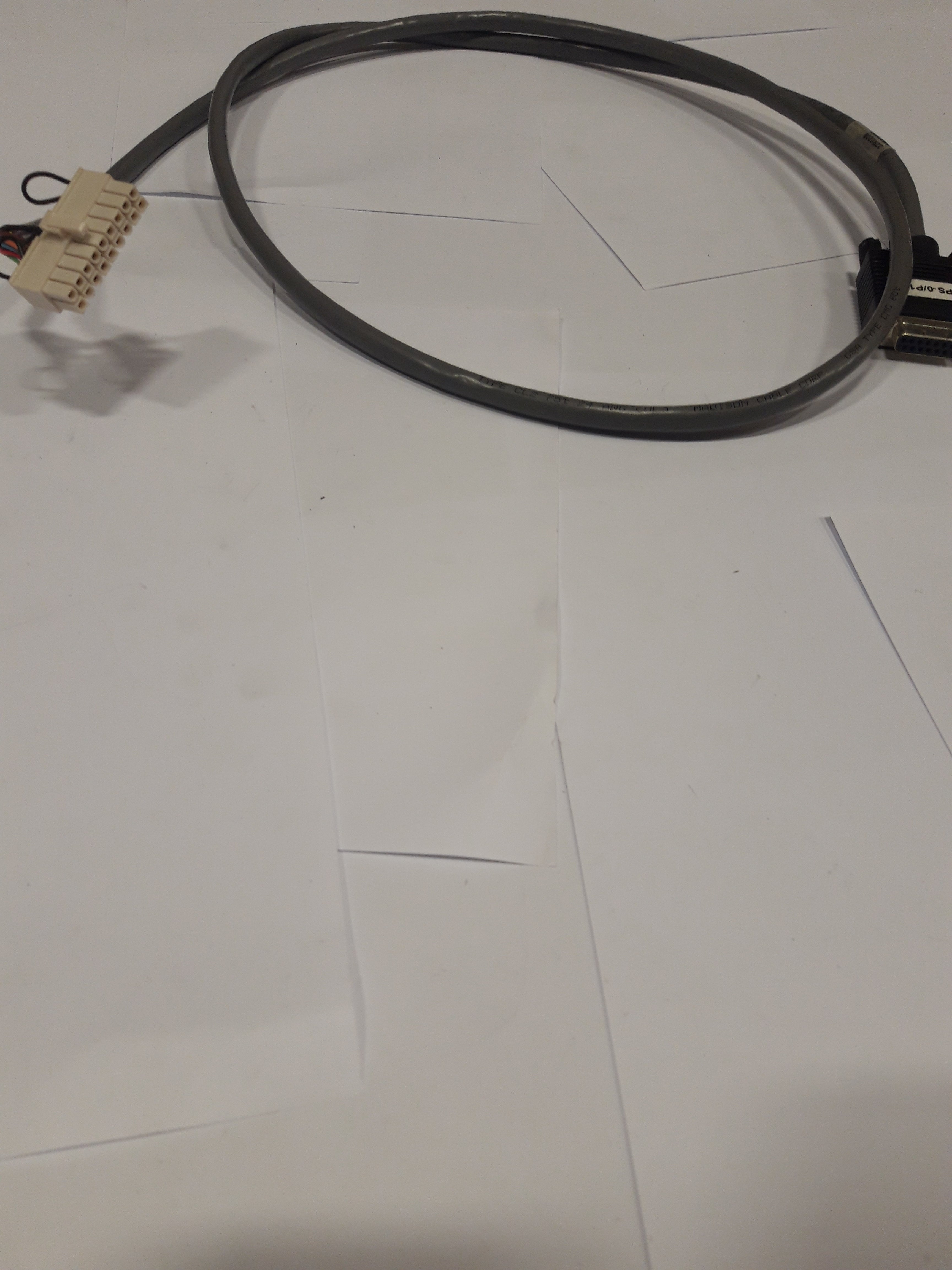 IBM Cable Fan Sense Card ( front) to PPS 1 (22R0209 Used)