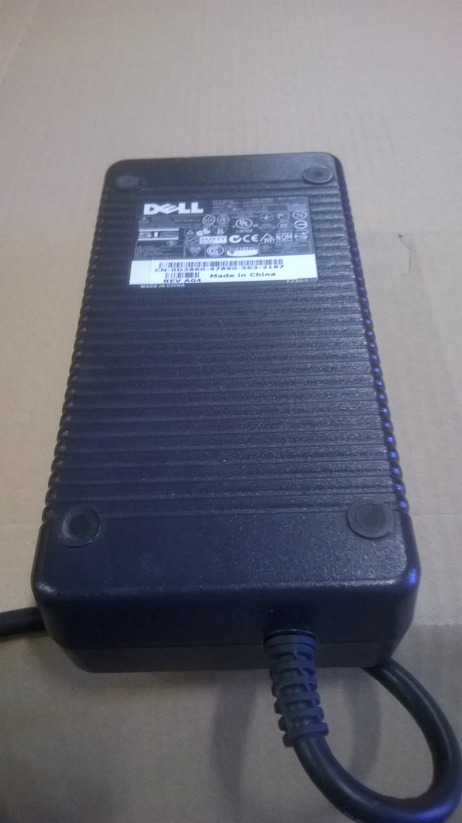 DELL AC DC ADAPTOR 9 (PN D3860 MN DVC220HD12S1 USED )