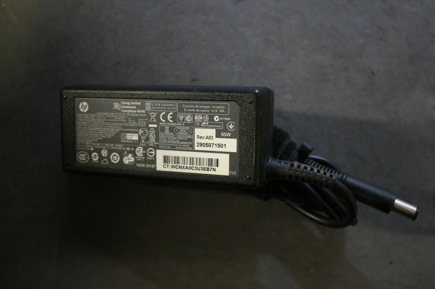 HP Notebook AC Adaptor (PA-1650-32HJ USED)