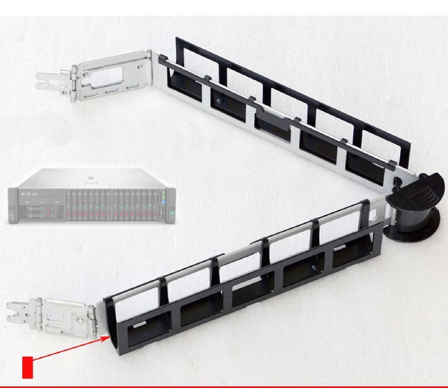 HP Swivel Arm Cable Routing Proliant DL380 G6 G7 Cable Management (487255-001 Used)