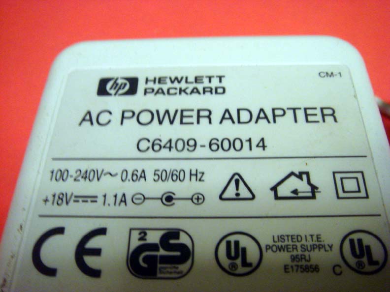 HP AC Power Adaptor (C6409 60014 USED)