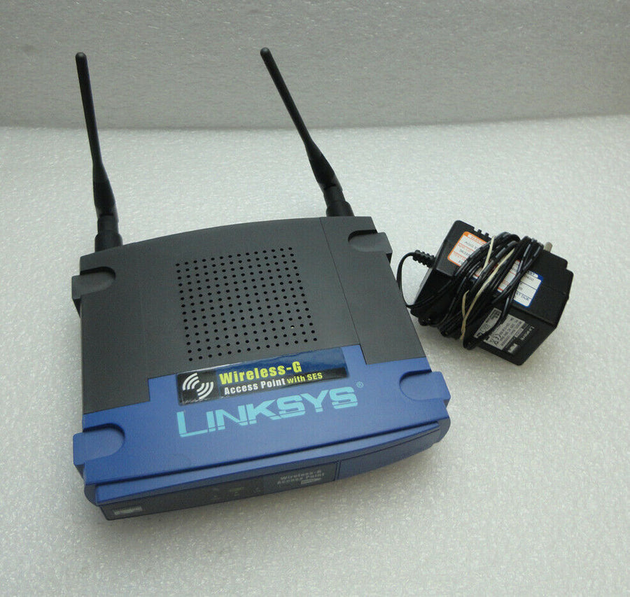 Linksys 54 Mbps 10/100 Wireless G Router (WAP54G Used) W/PSU