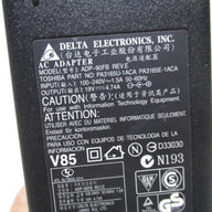 Delta Electronics AC Adaptor 100-240V (ADP 90FB USED)