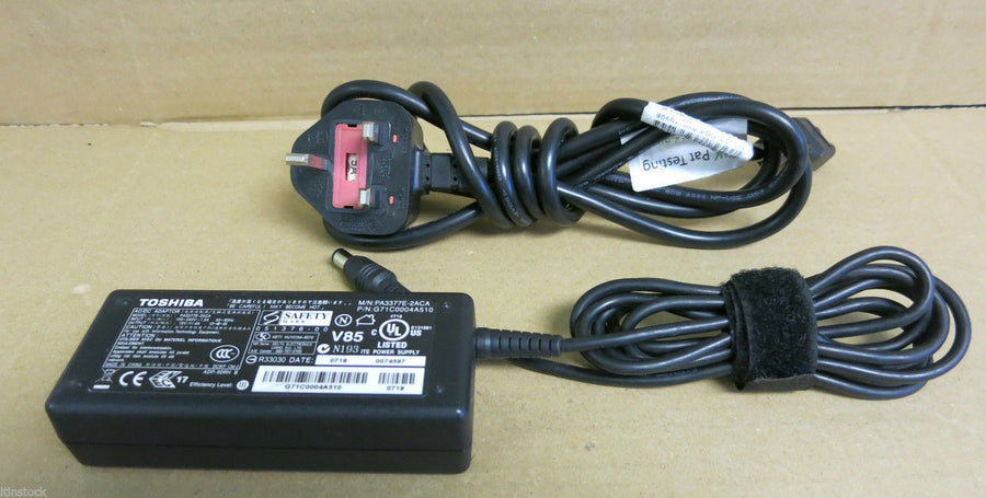 TOSHIBA AC Adaptor (PA337E 2ACA G71C0004A510 USED)