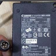 Canon AC ADAPTER (MG1 4558 USED)