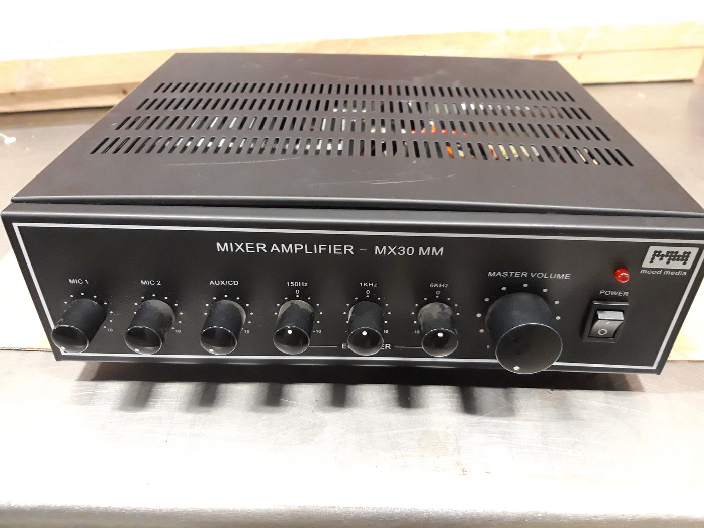 Mood Media MX30 Mixer Amplifier (MX30 MM Used) With PSU