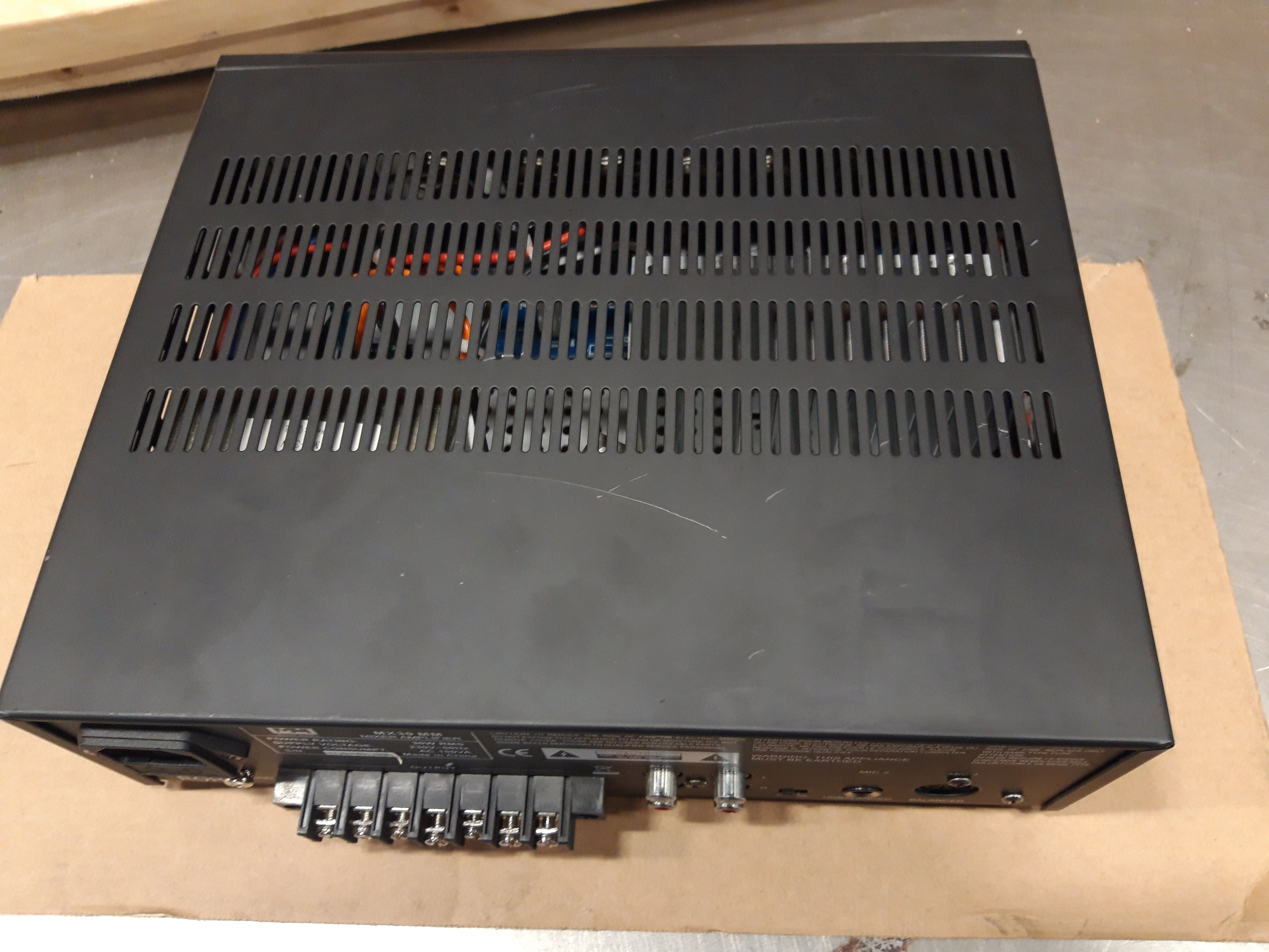 Mood Media MX30 Mixer Amplifier (MX30 MM Used) With PSU