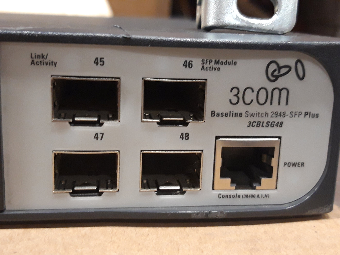 3COM Baseline Switch 2948-SFP Plus - 3CBLSG48 - 48 Port Switch (10015726 Used)