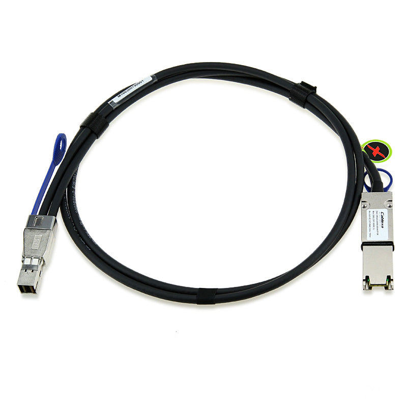 HP EXTERNAL CABLE 1.0M MINI SAS HIGH DENSITY TO MINI SAS CABLE (716189 B21 NEW)