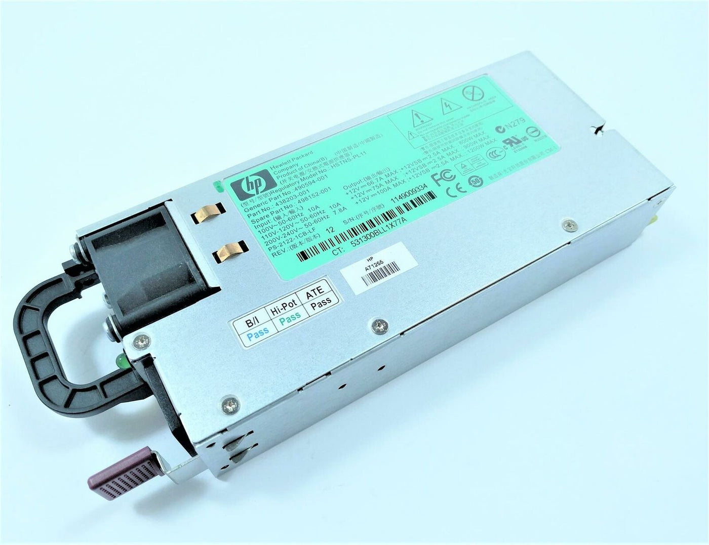 HP 1200W Server PSU Power Supply (HSTNS-PL11 490594-001 REF)