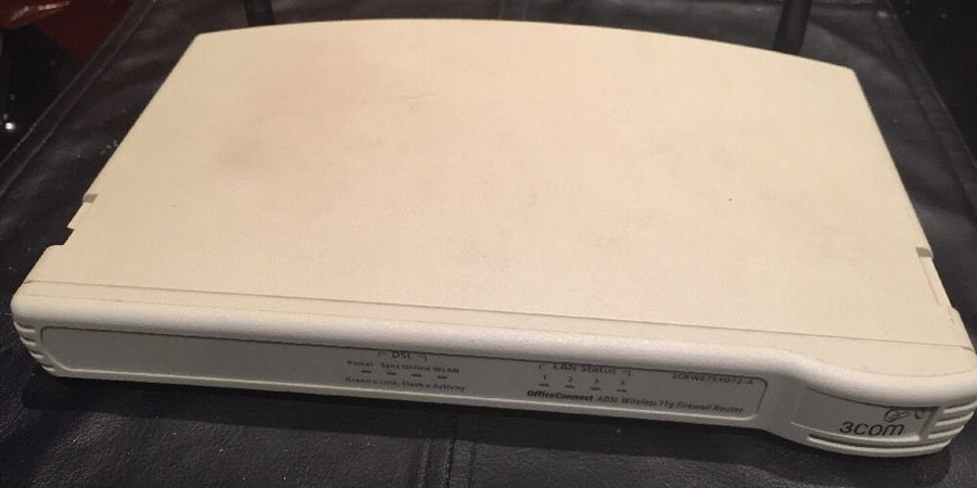 3Com ADSL Wireless 11g Firewall Router (WL-542 Used)