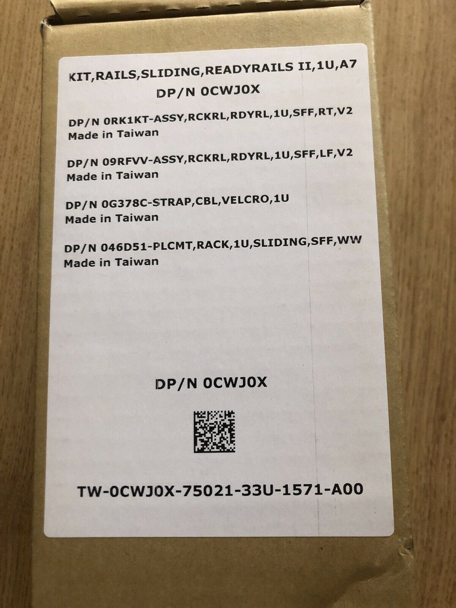 DELL READY RAILS  RAIL KIT (0CWJ0X NEW)