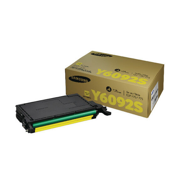 SAMSUNG Yellow Standard Yield Toner Cartridge (CLT-Y6092S NEW)