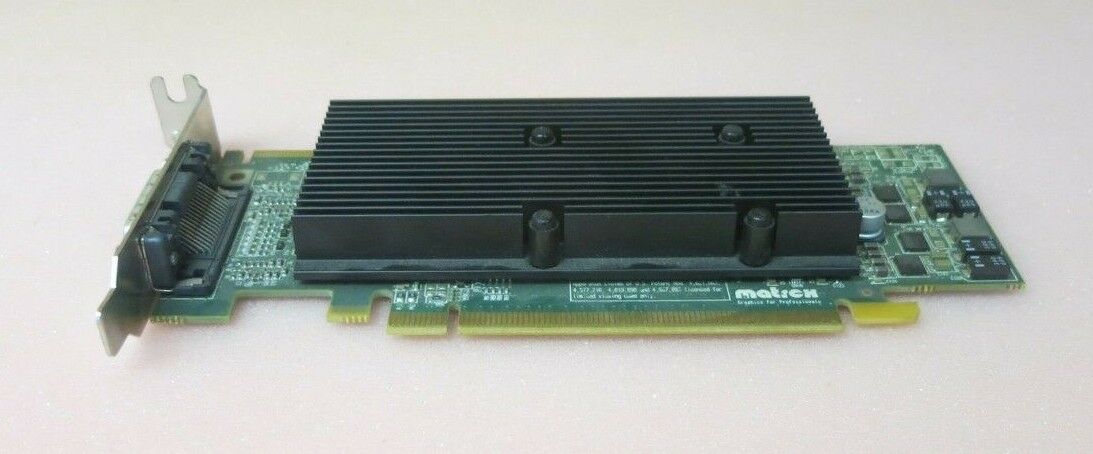Matrox Plus LP PCIe x16 512MB Graphic Card (M9120-E512LPUF NOB)