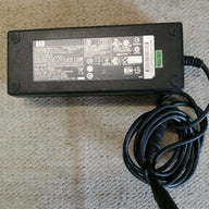 HP AC ADAPTER PPP017S IN 240V 2.5A OUT 18.V 6.5A ( 384023 -003 USED )