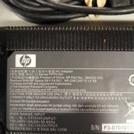 HP AC ADAPTER PPP016H IN 240 V 2A OUT 18.5V 6.5A ( 384022-002 USED )
