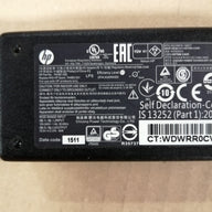HP AC ADAPTER HSTNN-CA40 IN 40V 1.4A OUT 19.5V 2.31A ( 744481-002 USED )
