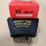 KINGS TIRE MOTORCYCLE INNERTUBE (2.75/3.00-00-10 JS87 NOB)