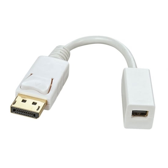 DisplayPort Male to Mini DisplayPort Female Adapter Cable (41060 NEW)
