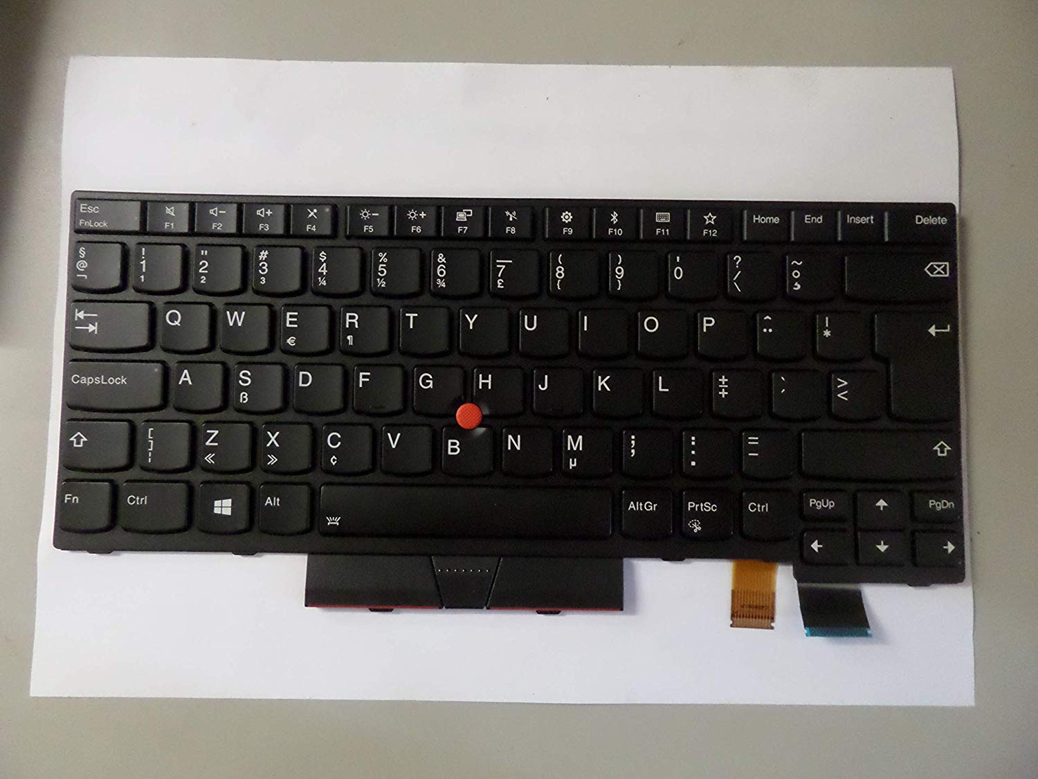 Keyboard for Lenovo Thinkpad T470 T480 - UK (SN20L72909 01AX588 SN5360BL NEW)