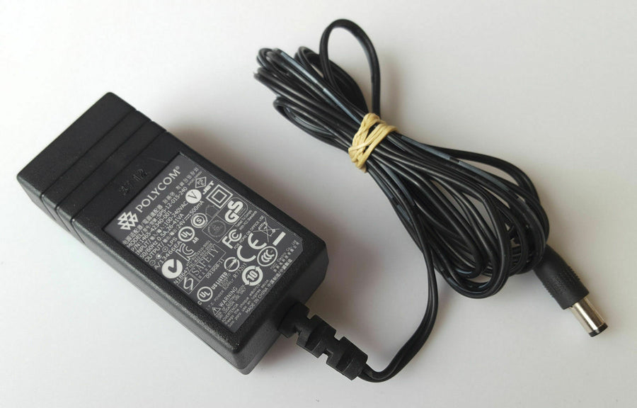 POLYCOM AC/DC POWER ADAPTER 24V 0.5A (SPS 12 015 240 / 1465 42340 001 USED)