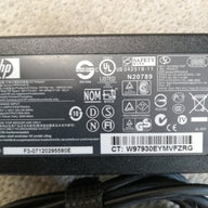 HP AC ADAPTER PPP012H-S IN 240V 1.5 OUT 19V 4.74A ( 384020-002 USED )