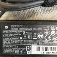 HP AC ADAPTER 65W TPC-DA58 IN 240V 1.6A OUT 19.5V 3.33A (751789-001 USED ) - PC User
