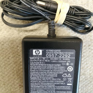 HP PRINTER AC POWER ADAPTER IN 240V 1A OUT 24V 1.5A ( 0957-2292 USED )