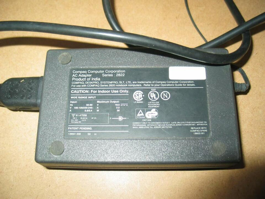 Compaq AC Adaptor 18.5V (2822 USED)