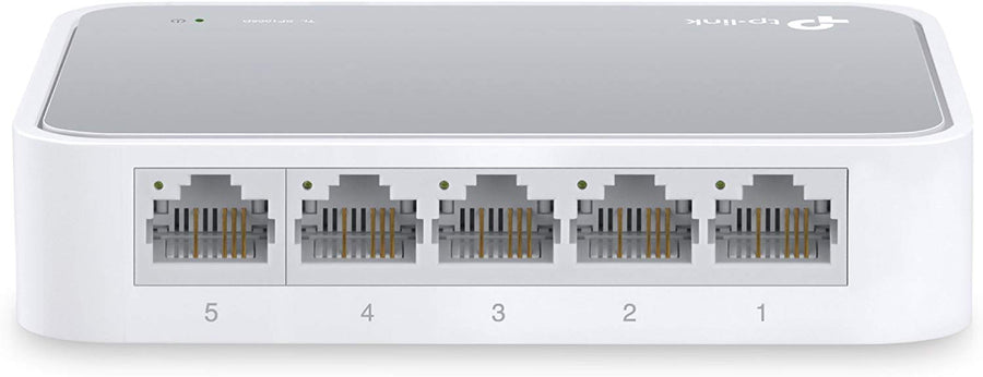 TP-Link TL-SF1005D 5-Port 10/100 Mbps Desktop Ethernet Switch (TL-SF1005D TL-SF1005D V14(UK) USED)