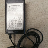 LINEARITY 240V 1.5A AC ADAPTER OUT 12 V 5A  ( LAD6019ABS USED )