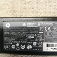 HP AC POWER ADAPTER PPP009L-E IN 240V 1.6A OUT 19.5V 3.33A ( 677774-001 USED )