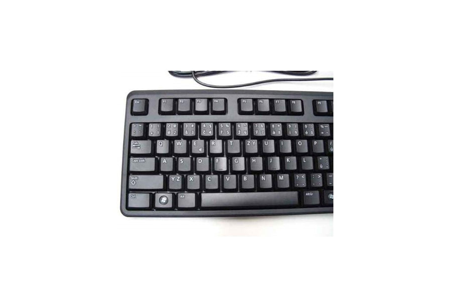 DELL USB Keyboard BLACK SLIM CZECH Layout QWERTY , NEW STYLE (74X28 , M0MK1 , G27NR , N281F NEW)