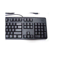 DELL USB Keyboard BLACK SLIM CZECH Layout QWERTY , NEW STYLE (74X28 , M0MK1 , G27NR , N281F NEW)