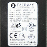 FAIRWAY Power Supply 12V (VE15B 120 094 0180 000 USED)