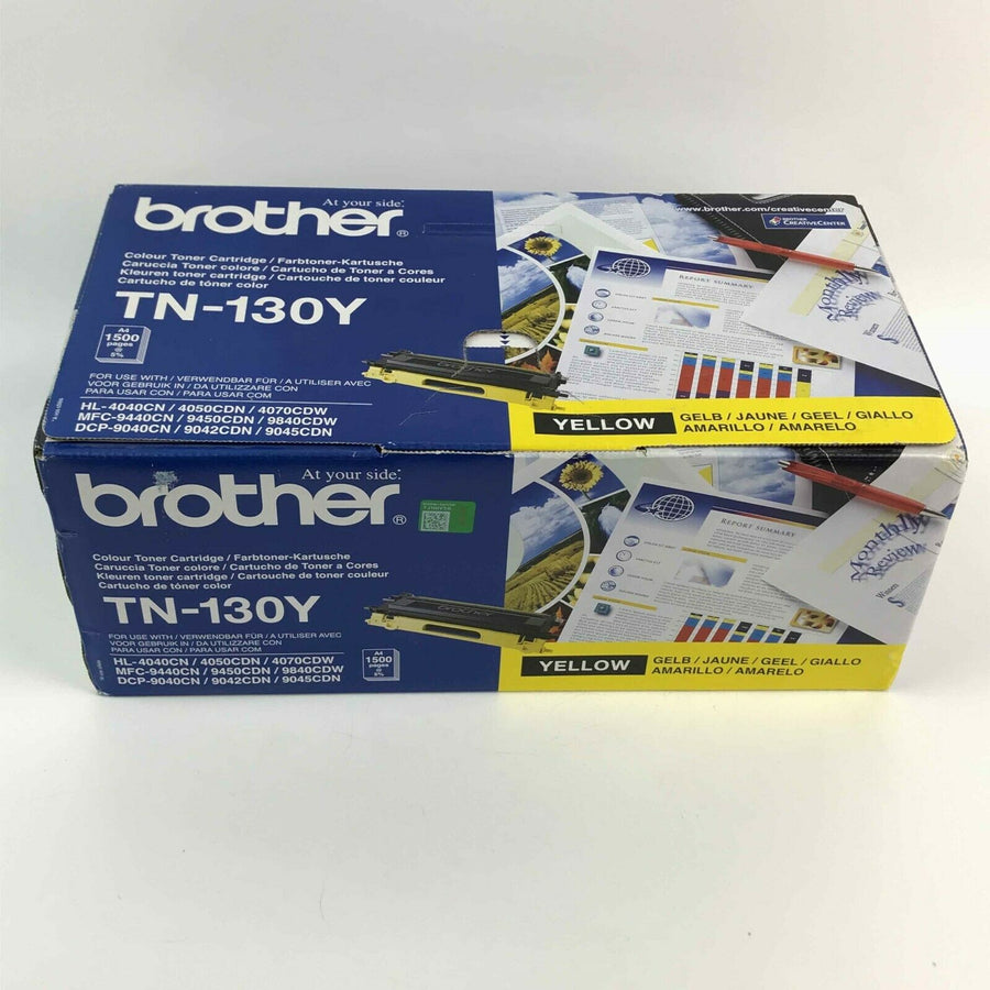 Brother Colour Toner Cartridge  Yellow (TN 130Y NEW)