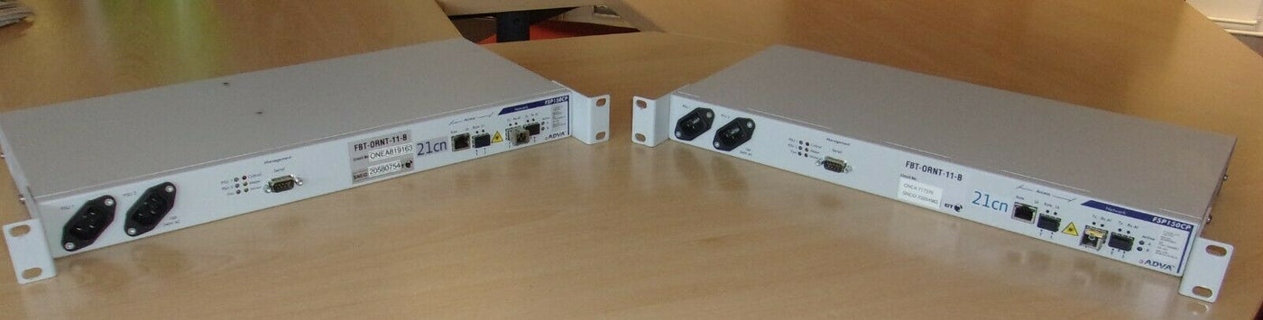 ADVA Gigabit Ethernet Optical Fibre Access Device (78993005 FSP150CP 603 USED)