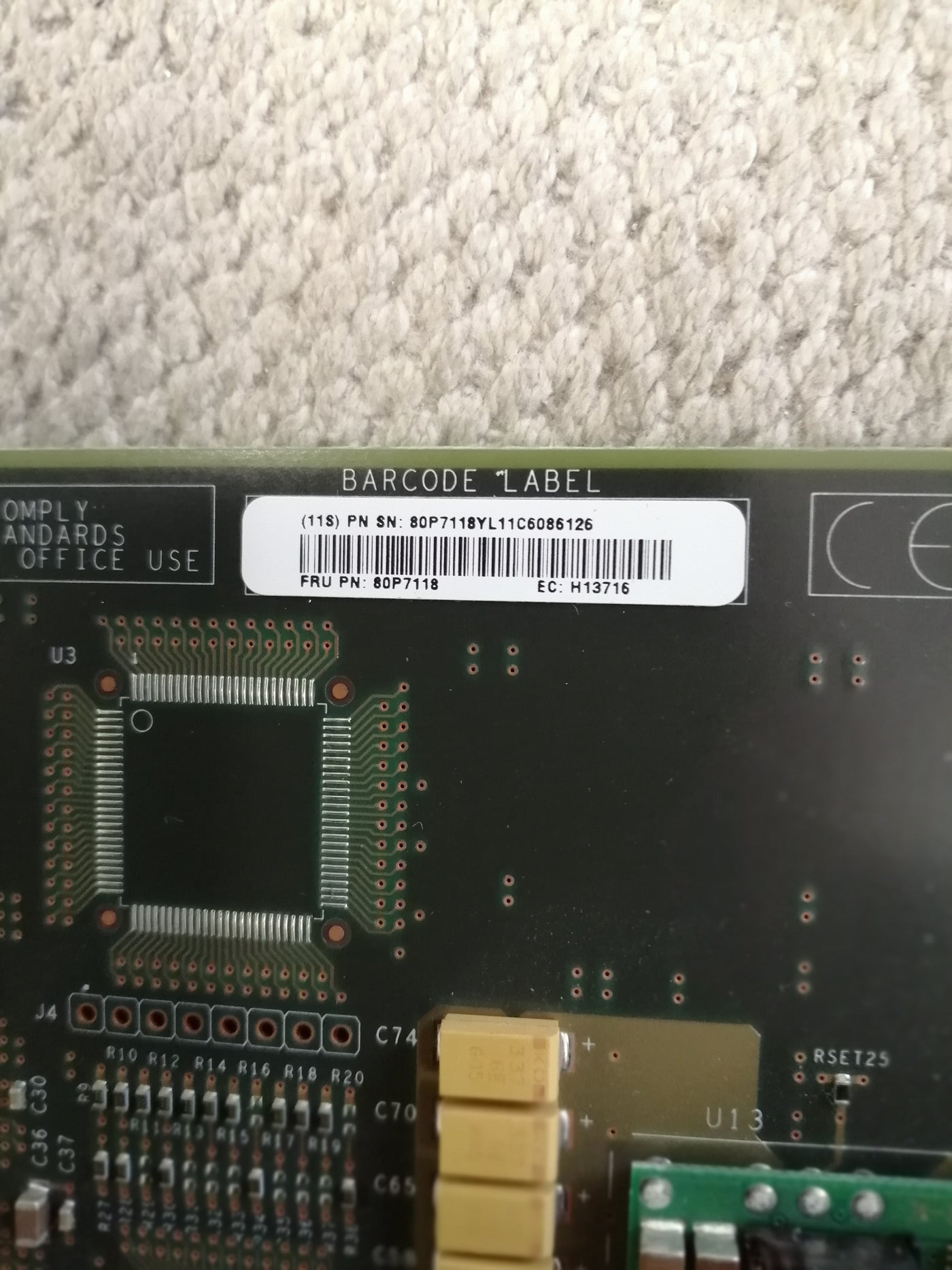IBM POWER GRAPHICS ADAPTER GXT6500P  ( 80P7118 USED )
