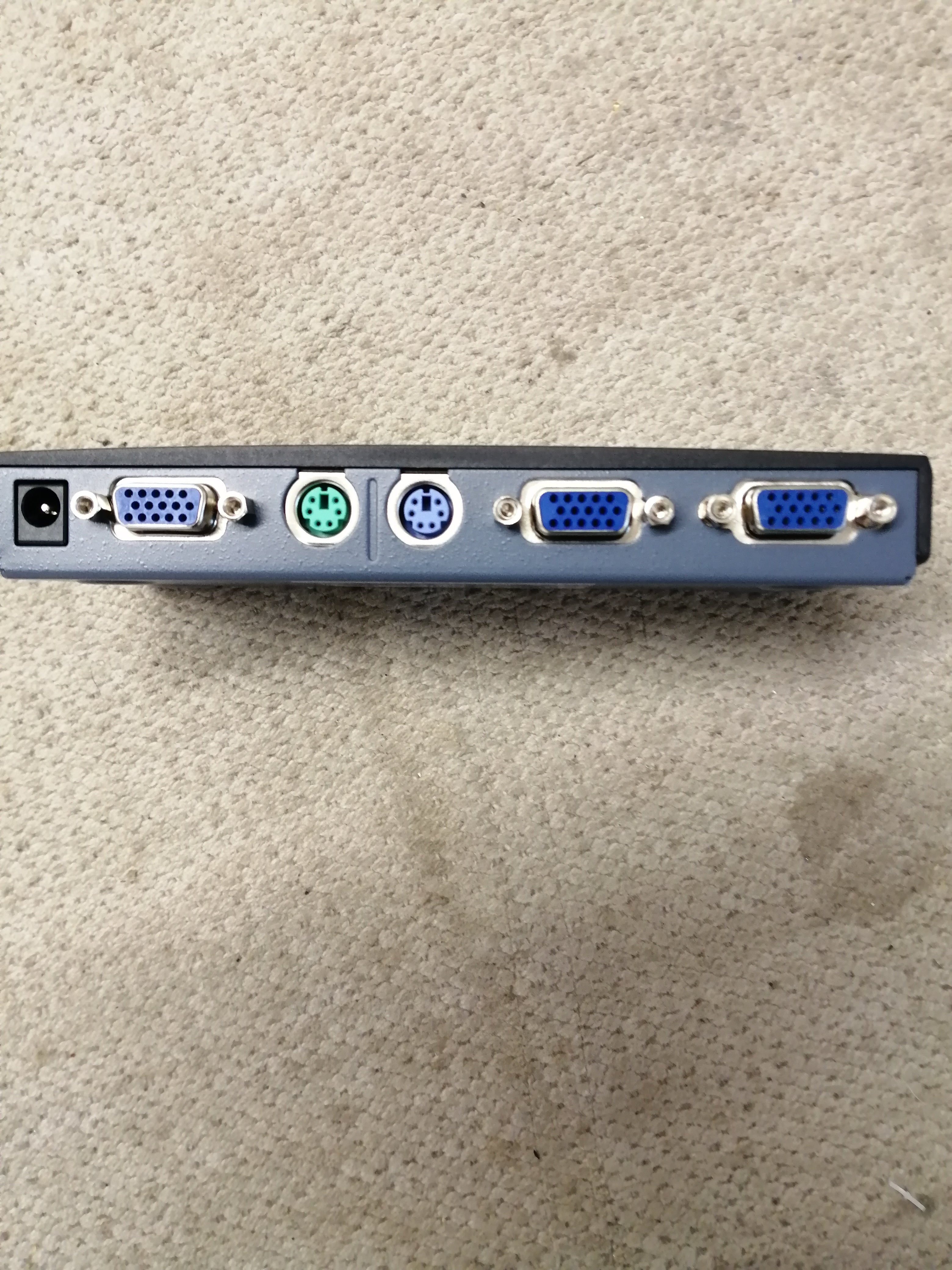 STARTECH 2 PORT PS/2 KVM SWITCH ONLY WITHOUT CABLES ( SV211K USED )