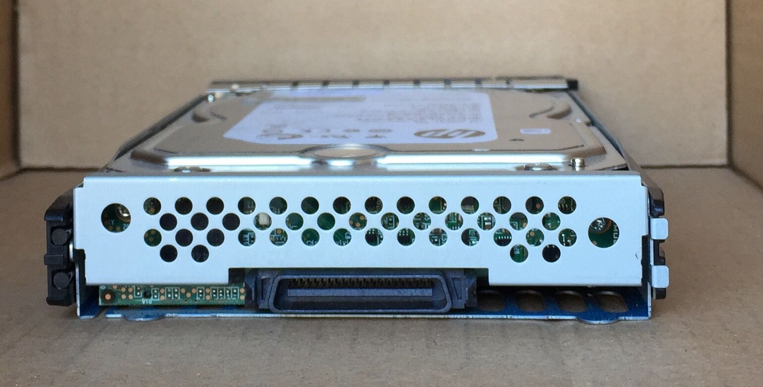 HP Seagate 1TB SAS 3.5 ST1000NM0001 With Caddy 671148-001 ( 9YZ264-035 649327-001 507618-002 Ref )