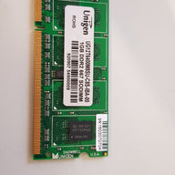 Unigen 1GB DDR2 667-SODIMM Memory Module (UG12T6400M8SU-C8S-IBA-00)