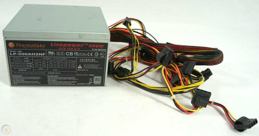 Thermaltake Litepower 500W  Power Supply (LP500AH2NF / W0294 USED)