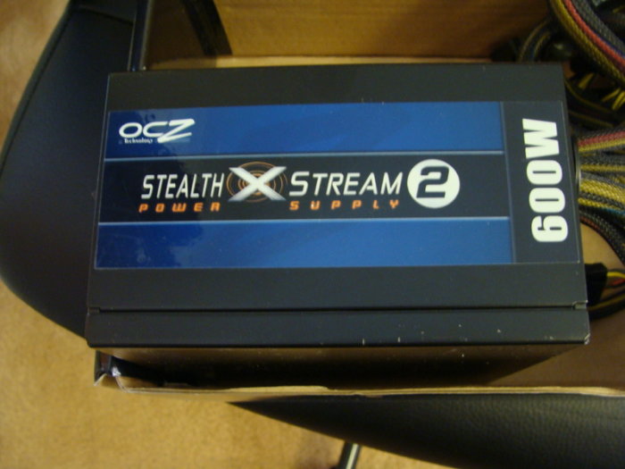 OCZ TECHNOLOGY Stealth Computer PC Power Supply X Stream 2 600W (OCZ600SXS2 USED)