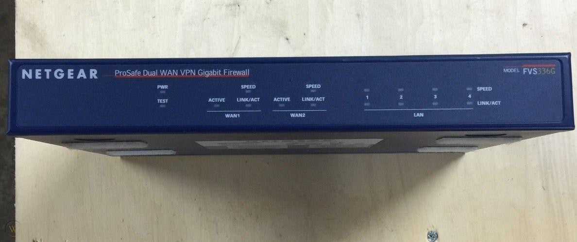 NETGEAR Prosafe Dual WAN Gigabit Firewall (FVS336G USED)