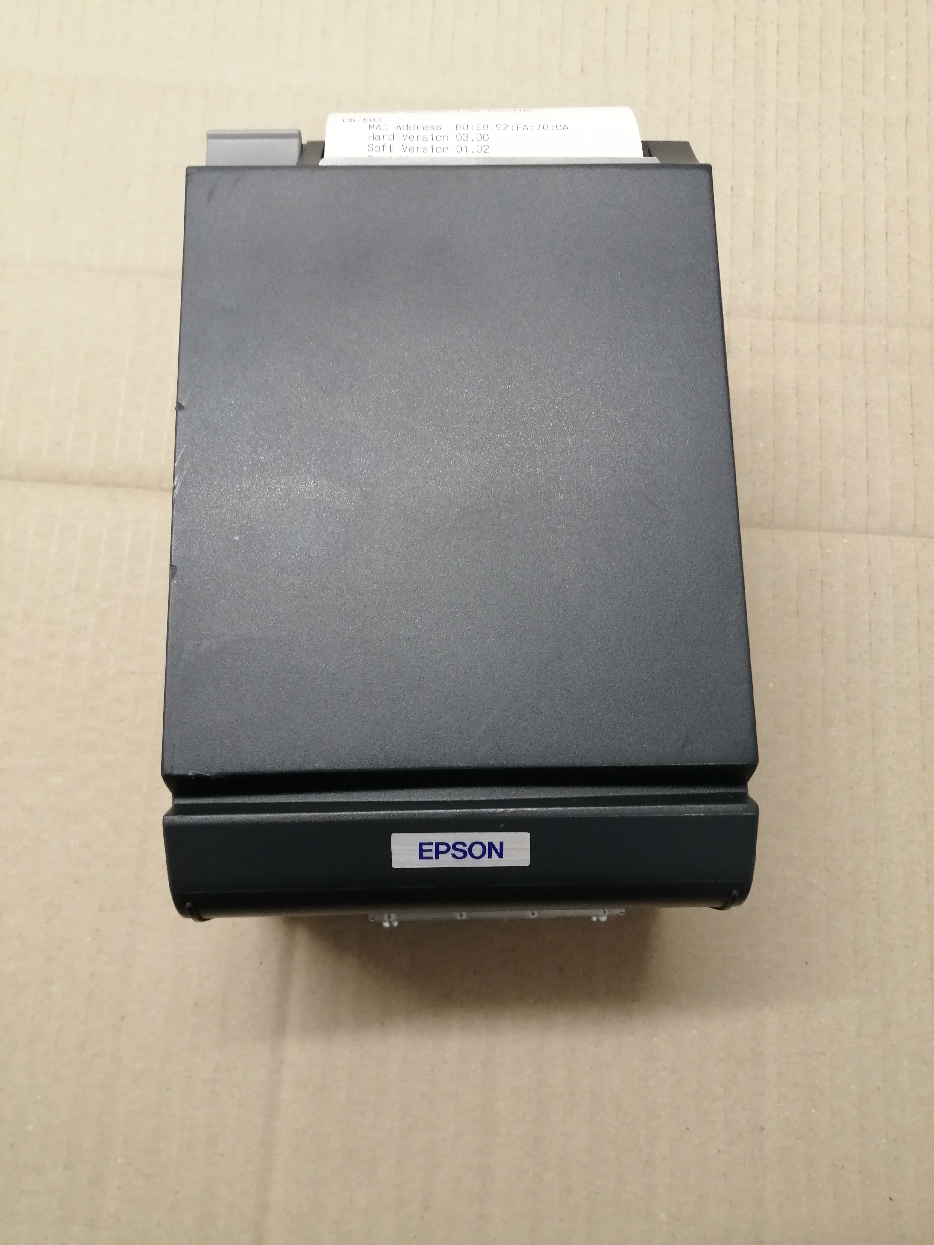 EPSON M225A THERMAL RECEIPT PRINTER WITH CAT 5 PORT ( M225A TM-T70 USED  NO PSU )