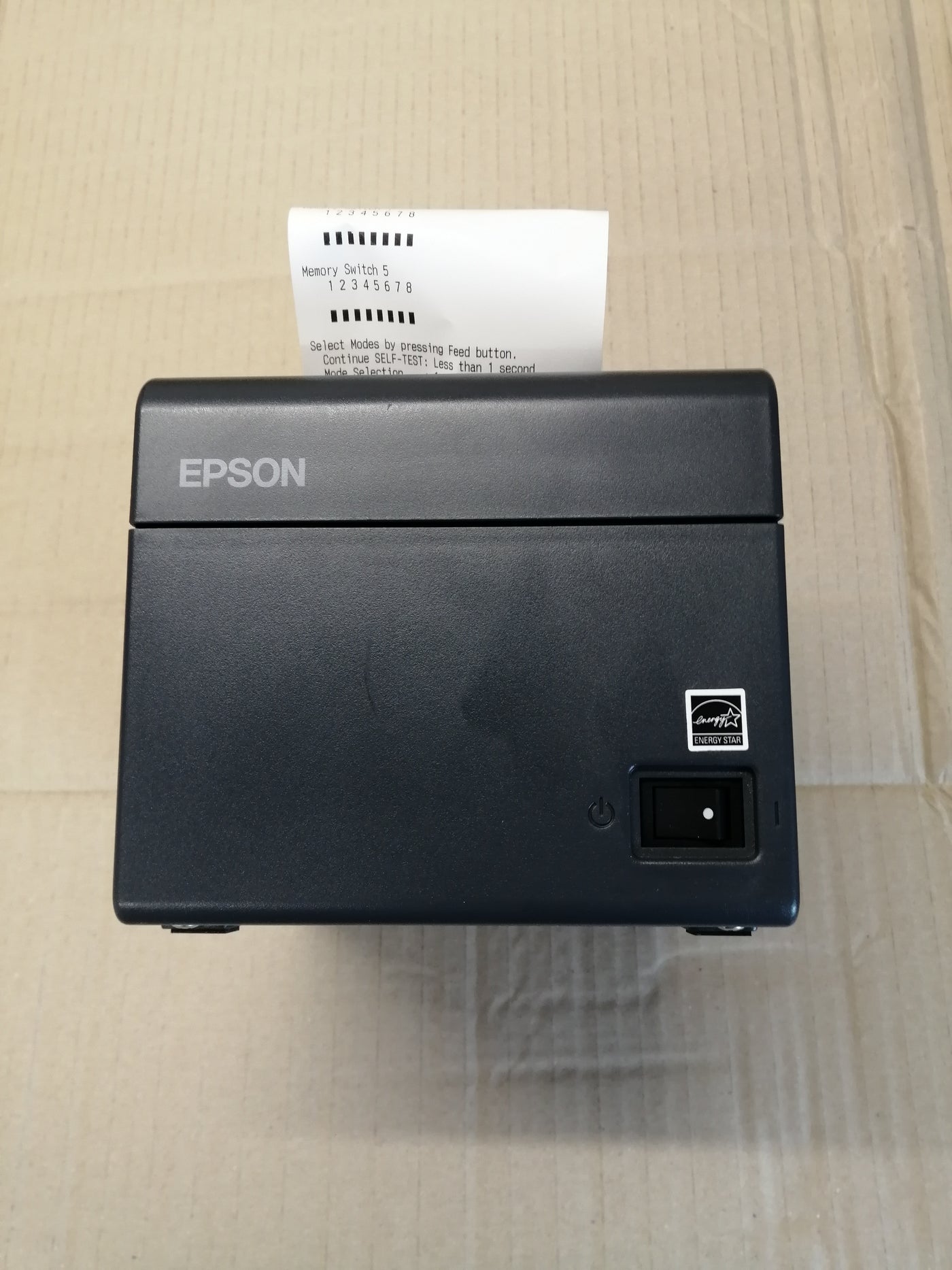 EPSON M267D THERMAL PRINTER WITH CENTRONIC PORT  ( TM-T2011 USED NO PSU )