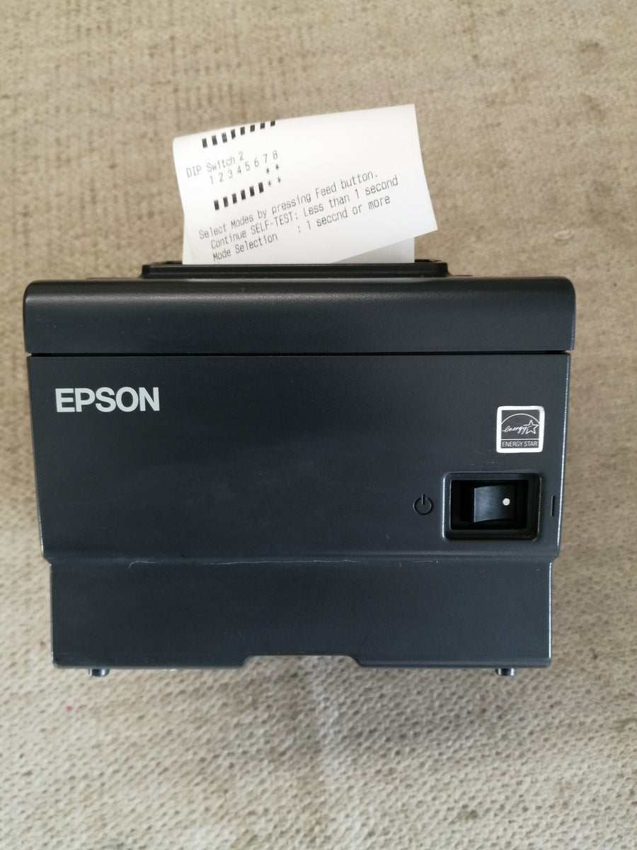 EPSON M244A THERMAL PRINTER , CAT 5 PORT,( TM-T88V USED WITH PSU )