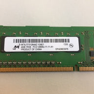 Micron 4GB DDR3 1Rx8 PC3-12800U  Desktop RAM (MT8JTF51264AZ-1G6E1)