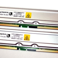 Kingston 512MB Kit (2 X 256MB) PC800 800MHz non-ECC 184-Pin RDRAM RIMM Memory For Dell Dimension 8100 (KTD-DM800/512)
